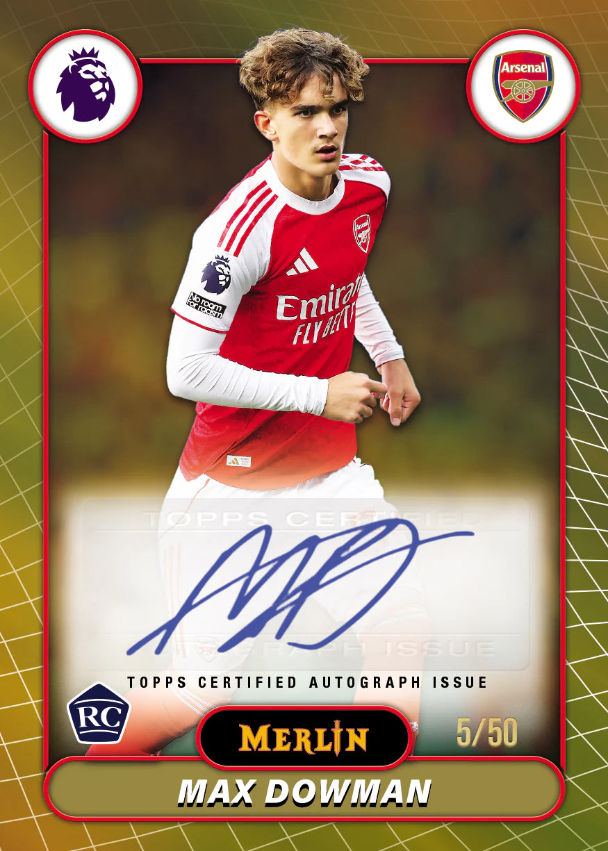 Topps Soccer 2026 Merlin Hobby Box – Fußballkarten Englisch