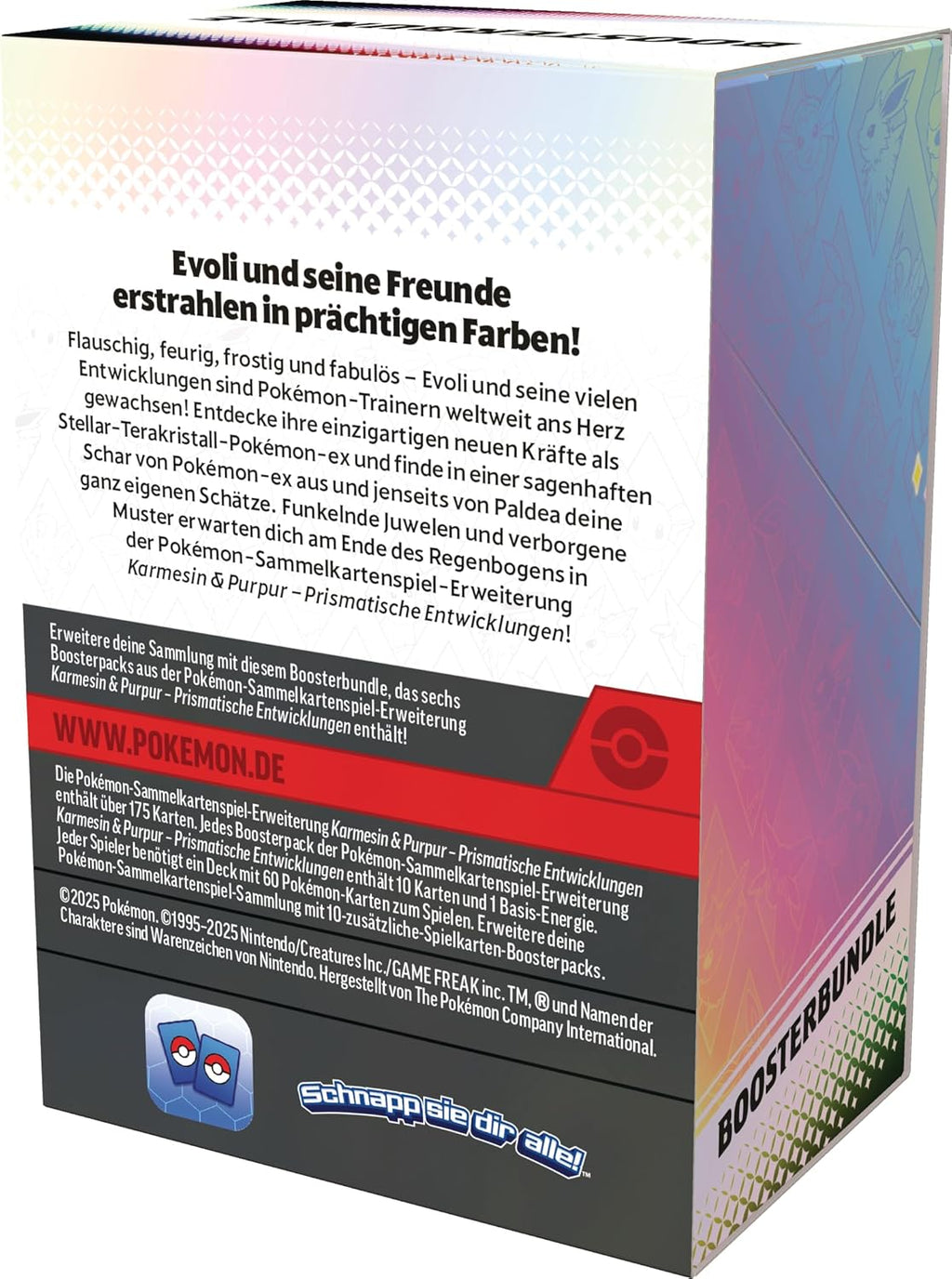 Pokémon - Prismatische Entwicklung Booster Bundle