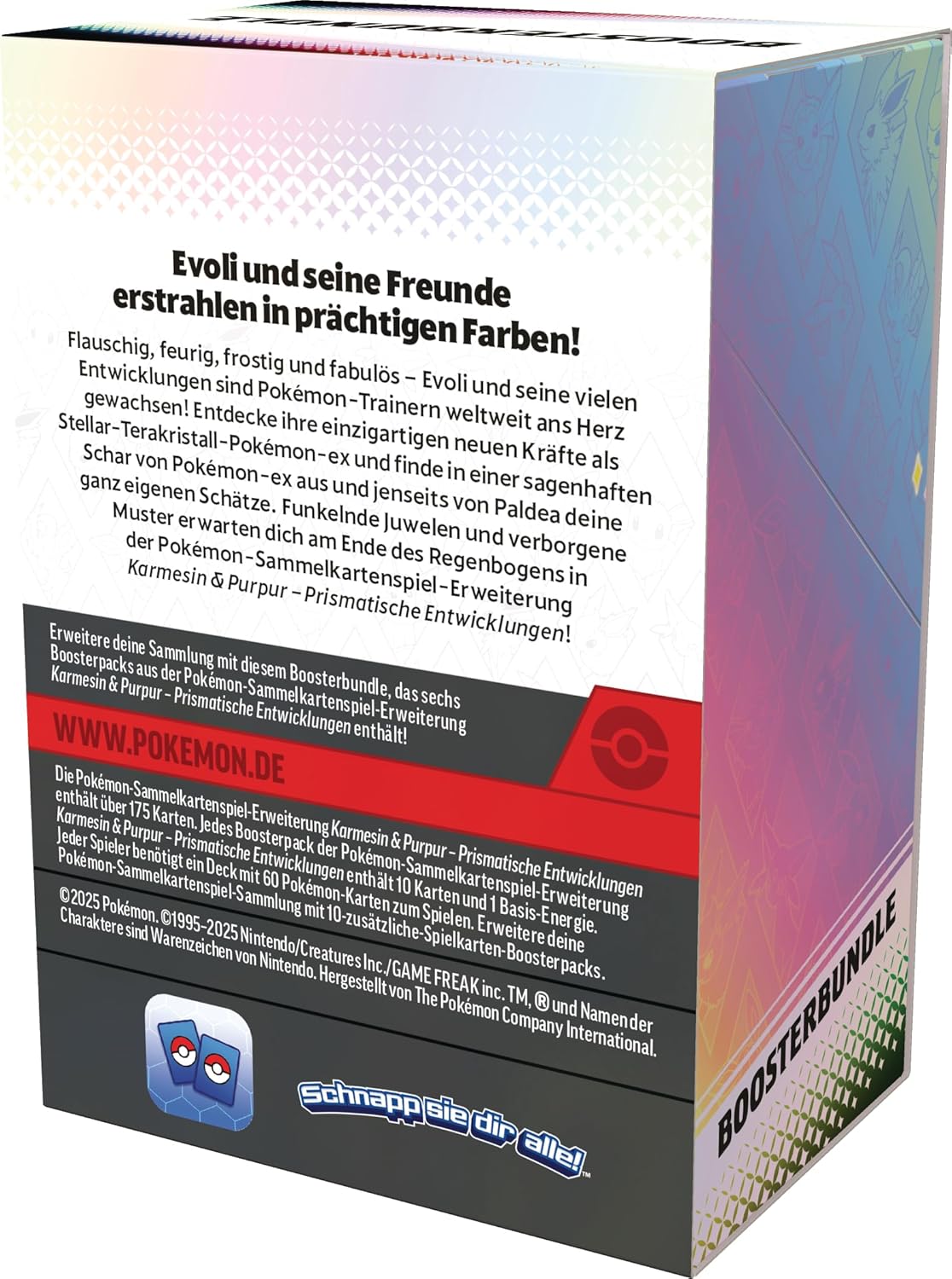 Pokémon - Prismatische Entwicklung Booster Bundle