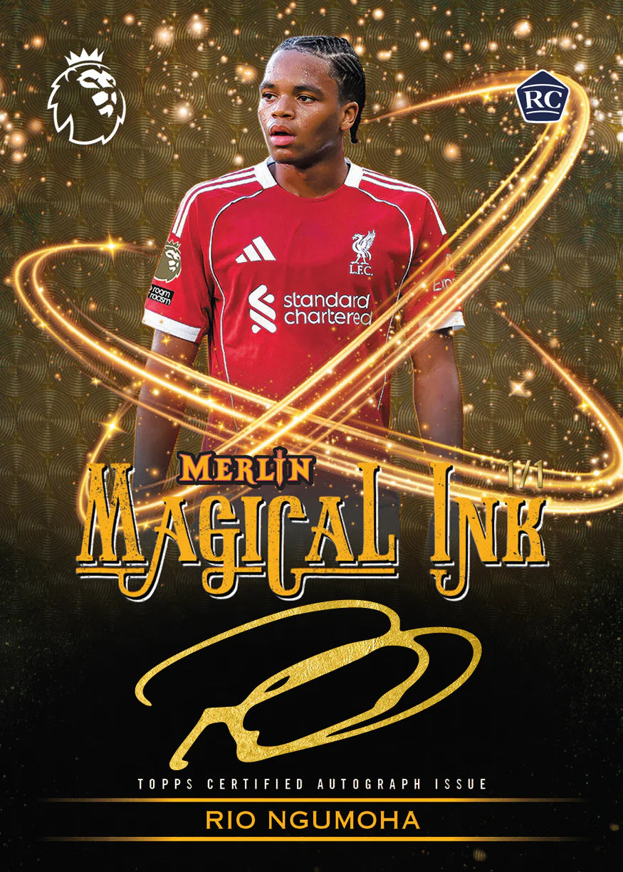 Topps Soccer 2026 Merlin Hobby Box – Fußballkarten Englisch