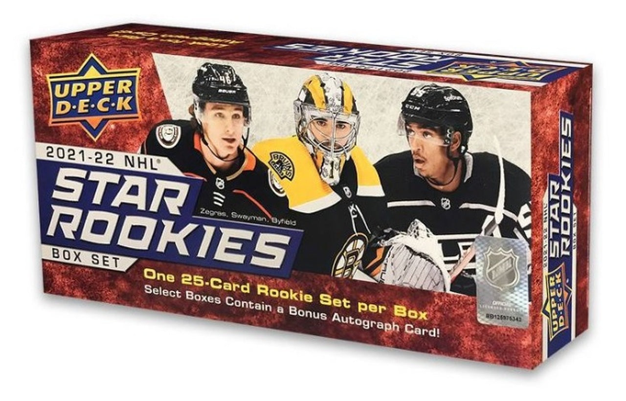 Upper Deck 2021-22 NHL Star Rookies Box Set