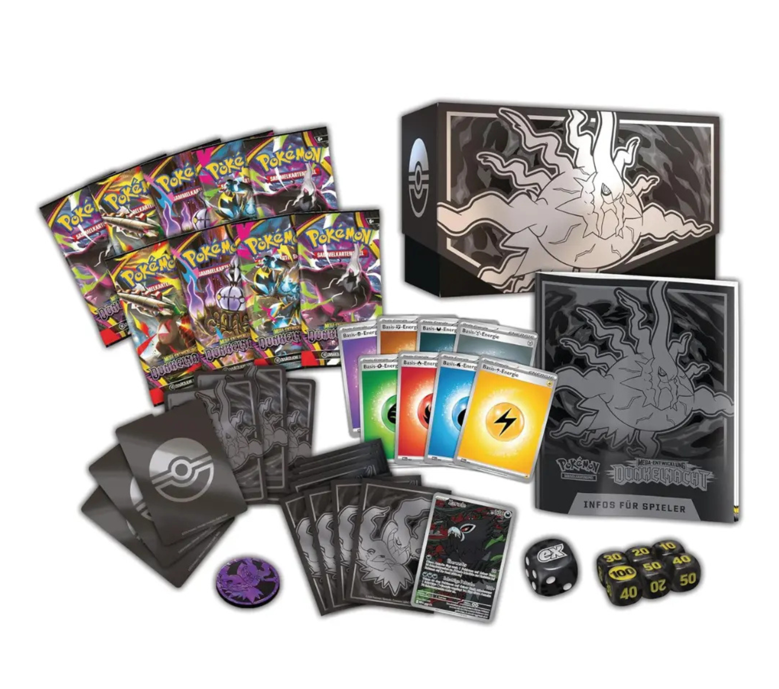 Pokémon Top Trainer Box Dunkelnacht