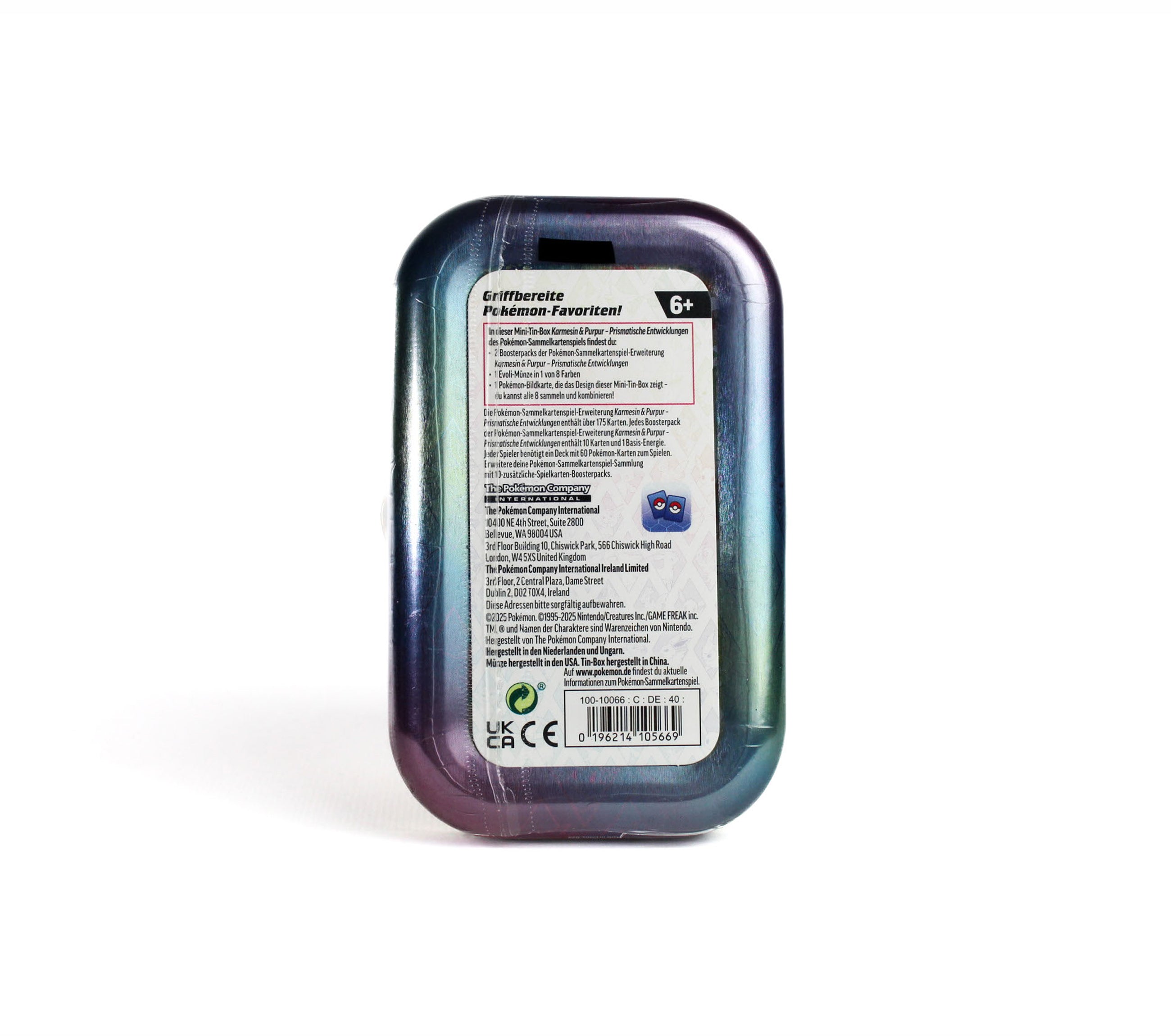 Pokémon - Prismatische Entwicklung Mini Tin