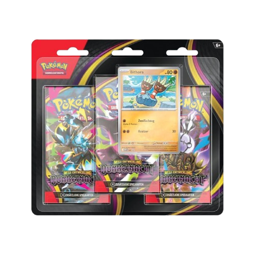 Pokémon Dunkelnacht 3-Pack Blister