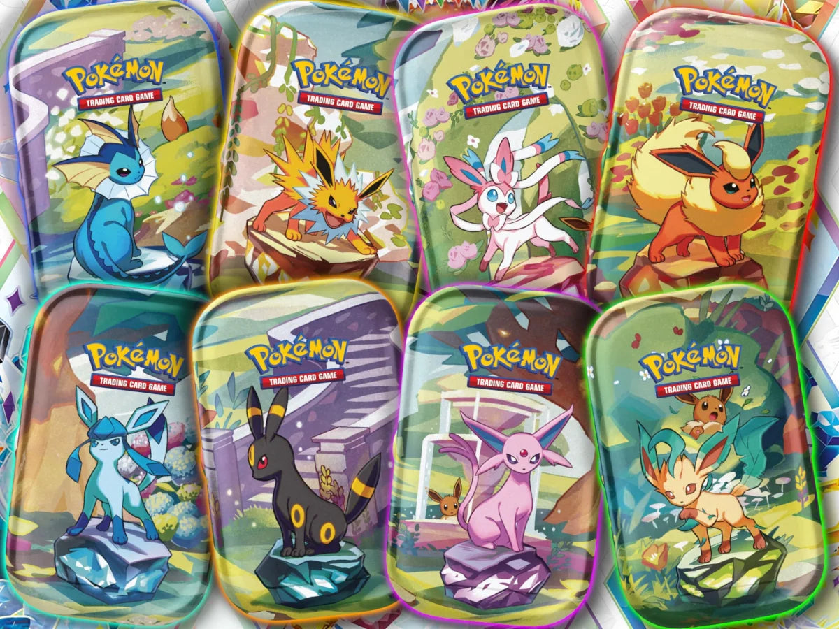 Pokémon Prismatische Entwicklung Mini Tin
