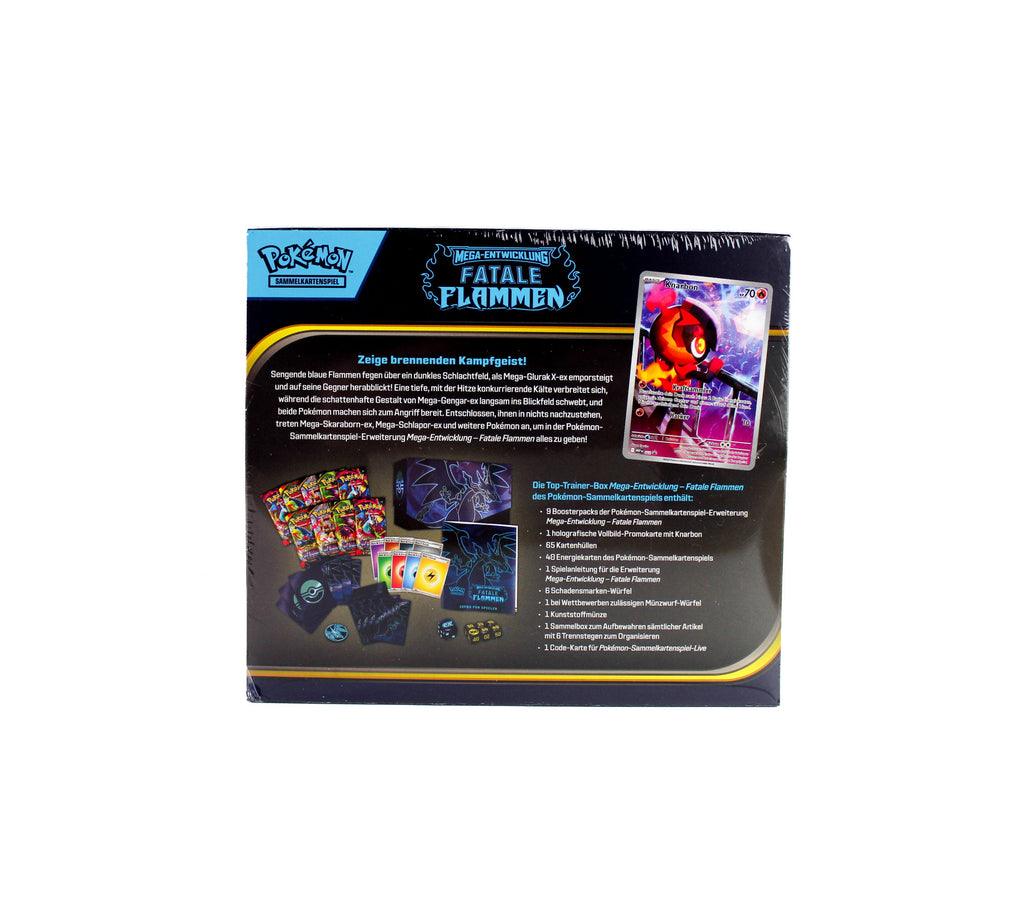 Pokémon - Fatale Flammen Top-Trainer-Box