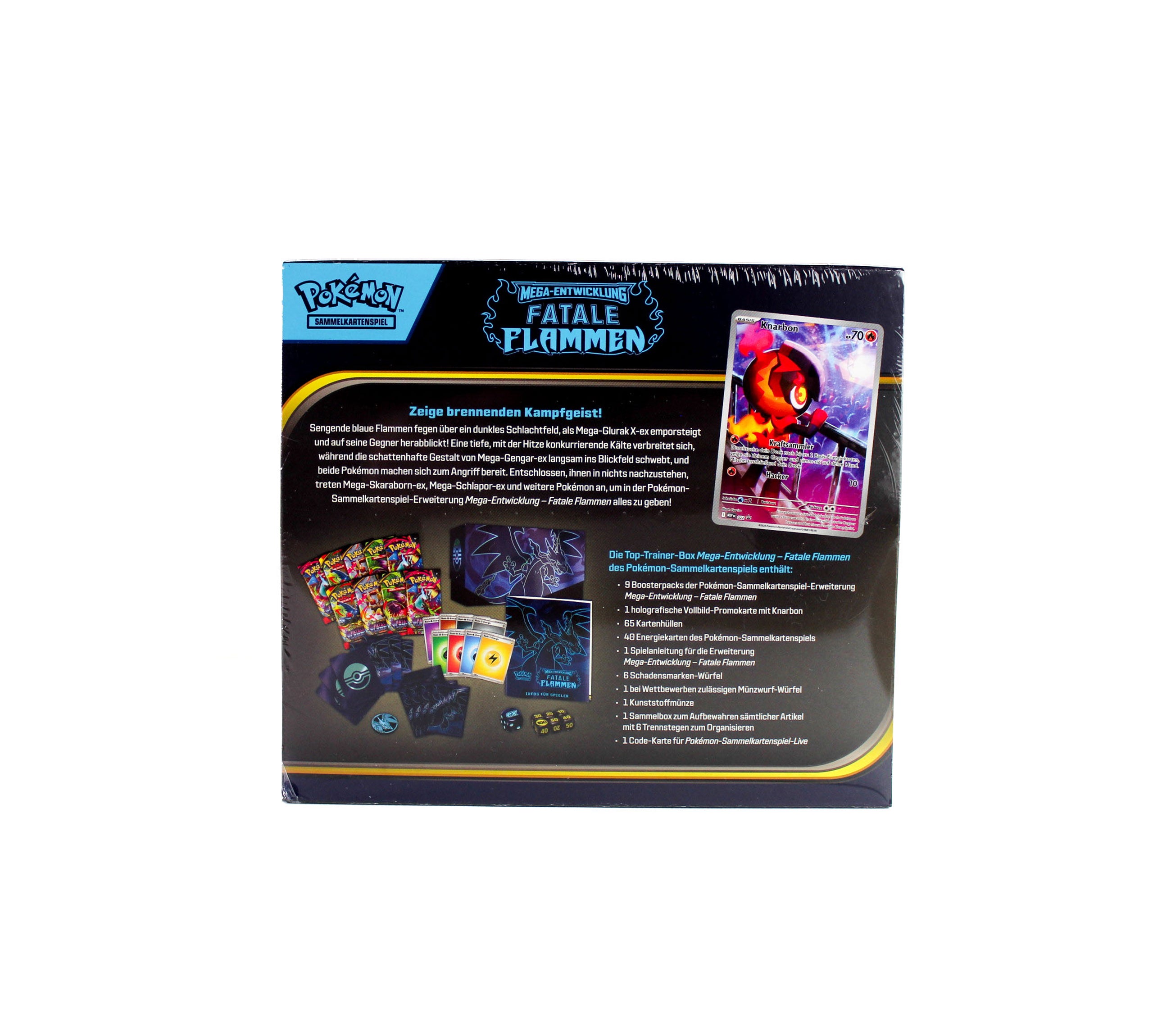 Pokémon - Fatale Flammen Top-Trainer-Box